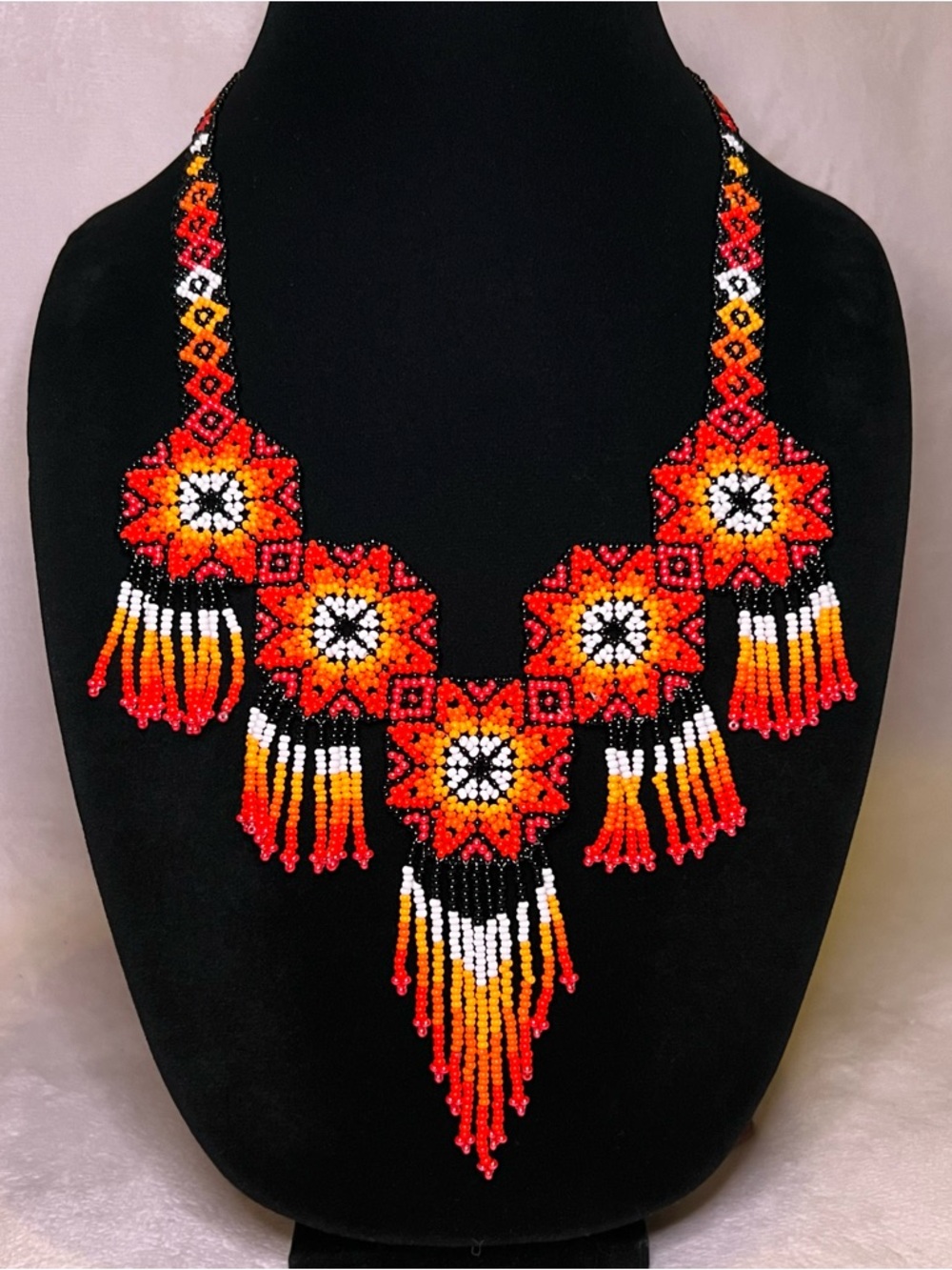Huichol Beaded Necklace